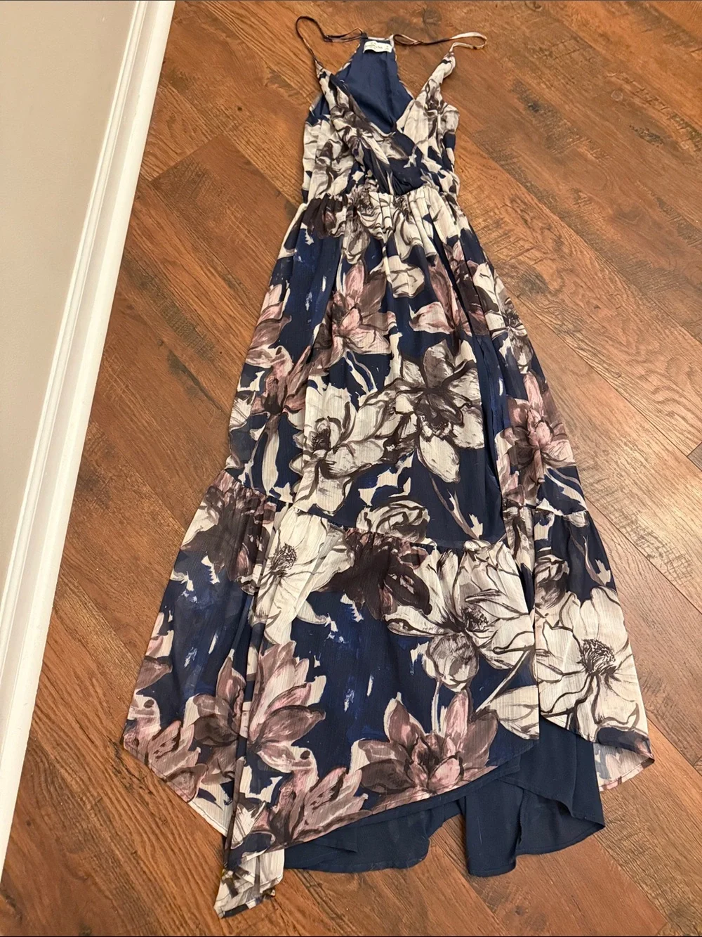 Abercrombie & Fitch Julia Slip Halter Maxi Dress